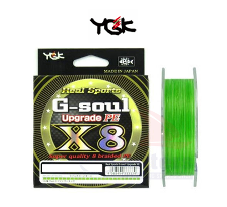 YGK G-Soul UPGRADE X8 150M(요츠아미 G-소울 업그레이드 8합사 150M 0.6호~1.2호)