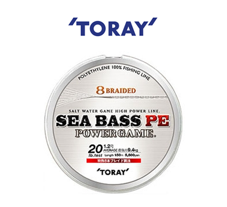 TORAY SEA BASS POWER GAME 150M(토레이 씨배스 PE 파워게임 150M 0.8호~1.5호)