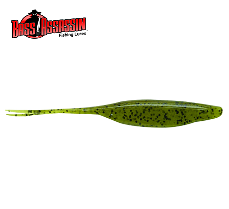 BASS ASSASSIN FORKED TAIL SHAD 4inch (SA22)(배스 어쌔신 포크드테일 섀드 4인치)